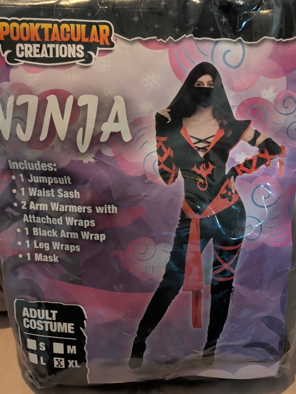 Spooktacular Creations Women's Black & Red Ninja Costume